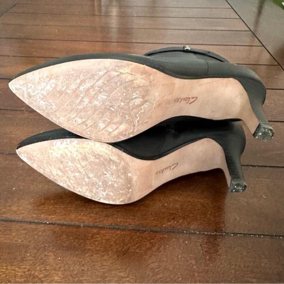 Ladies Clarks Heeled Ankle Boots "Illeana Calla" - Sz 8.5 - Picture 11 of 12
